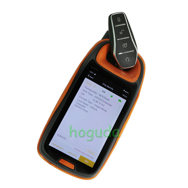 For 2021 BYD QIN PLUS 4 button remote key with 46E chip 433.62mhz FSK