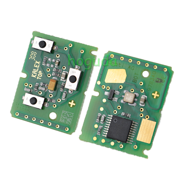 Original For Ford 3 button remote key with 434mhz  4D63 Chip FCCID:KR55WK47899