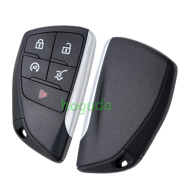 Cadillac CT4 CT5 4+1 button smart remote key with ID49 chip 434 Mhz  PN: 13538860 / YG0G20TB1