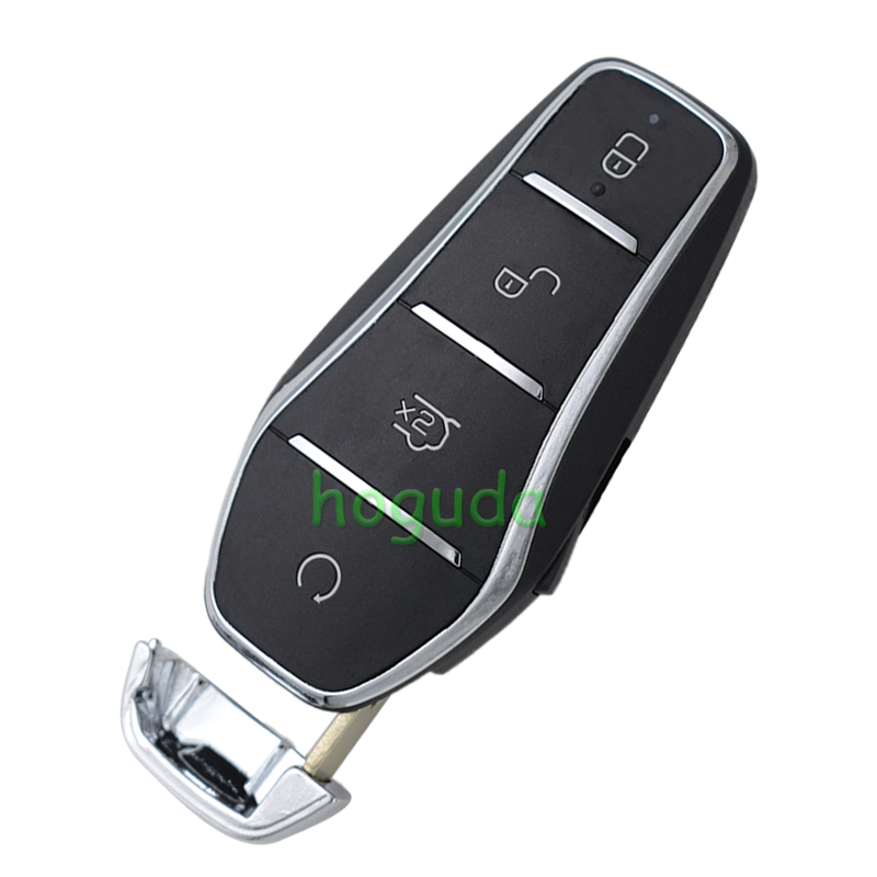 BYD 2023 Dophin 4 button remote key with 46E chip 433.92mhz FSK