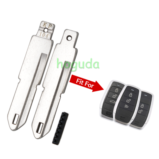 Autel Key blade KF104 For Renault  Peugeot NE73