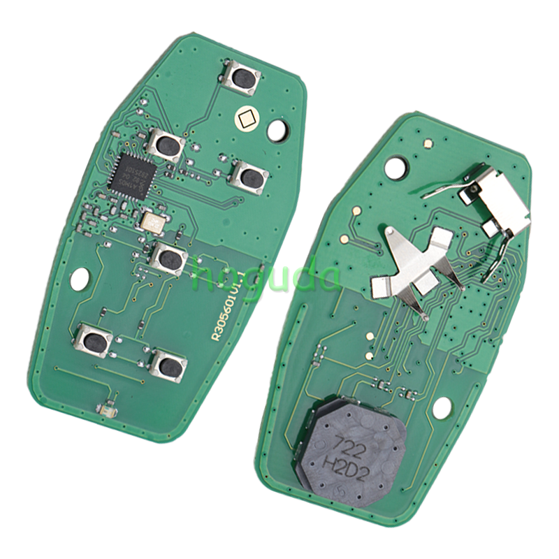 Chrysler Pacifica 5+1 button Smart Key Proximity Keyless with NCF29AxMTT HITAG AES  4A chip 433mhz FCC ID: M3N-97395900 P/N: 68419652AB