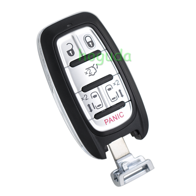 Chrysler Pacifica 5+1 button Smart Key Proximity Keyless with NCF29AxMTT HITAG AES  4A chip 433mhz FCC ID: M3N-97395900 P/N: 68419652AB