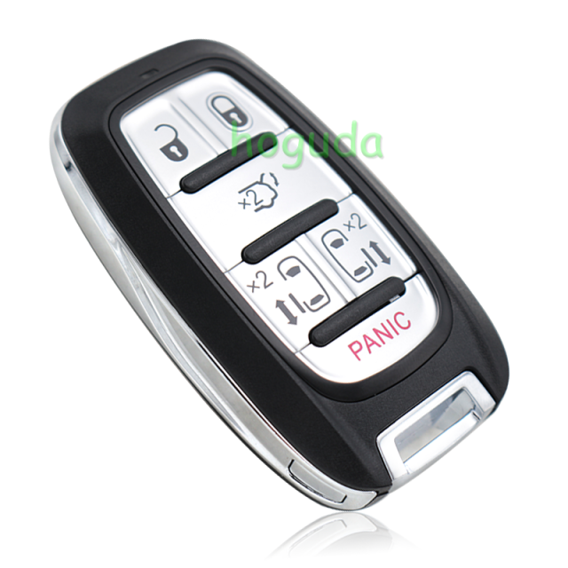 Chrysler Pacifica 5+1 button Smart Key Proximity Keyless with NCF29AxMTT HITAG AES  4A chip 433mhz FCC ID: M3N-97395900 P/N: 68419652AB