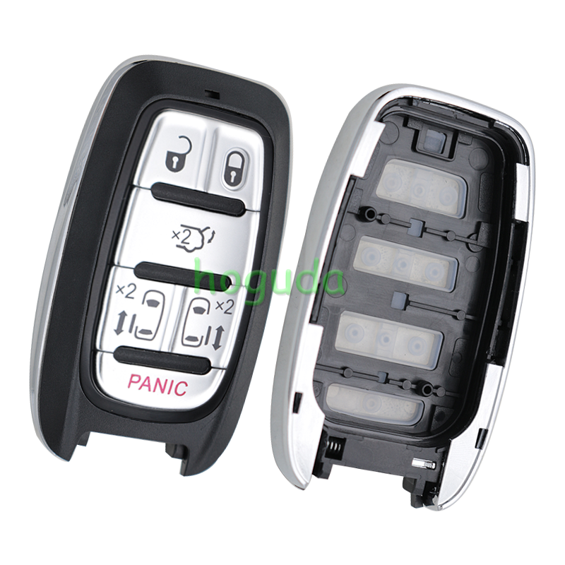 Chrysler Pacifica 5+1 button Smart Key Proximity Keyless with NCF29AxMTT HITAG AES  4A chip 433mhz FCC ID: M3N-97395900 P/N: 68419652AB