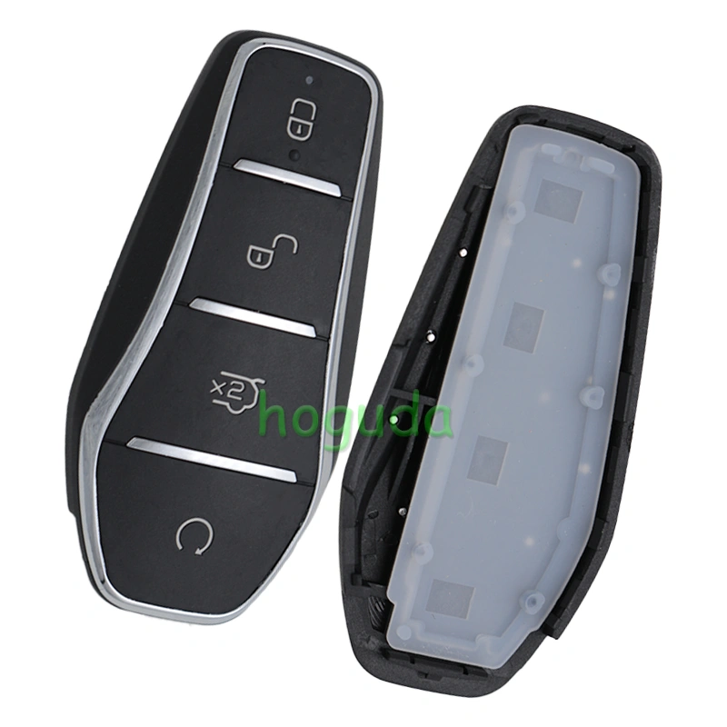 BYD New Qin New Energy/e2/33 4 button remote key with 46E chip 433.62mhz FSK