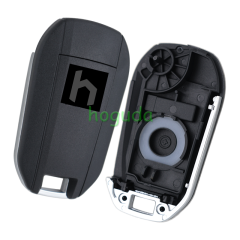 Peugeot 3 button remote key blank with HU83 blade