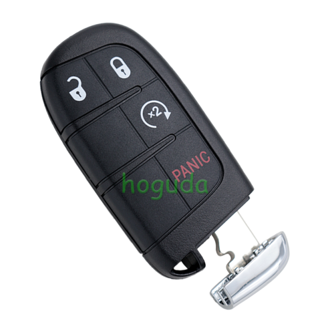 For Fiat 3+1 button remote key with 433Mhz PCF7953M /PCF7945 4A HITAG AES HITAG AES Chip FCC ID:M3N-40821302