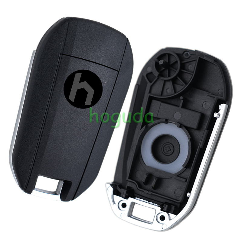 Citroen 3 Button Remote Key with 433MHz and HITAG AES 4A Chip