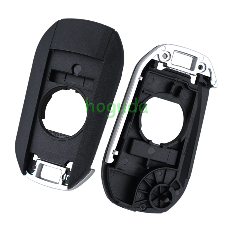 Peugeot 3 button remote key blank with HU83 blade without lg
