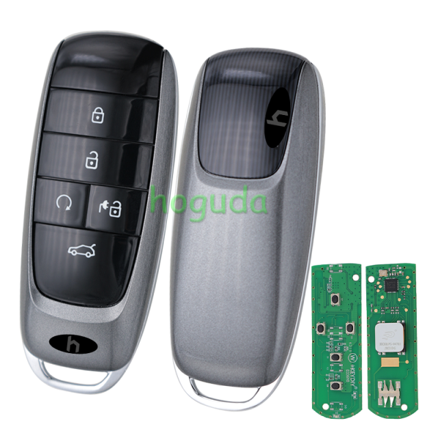 KEYDIY ZB44-5 For AION style Universal KD Smart Key Remote for KD-X2 KD Car Key Remote Fit More than 2000 Models