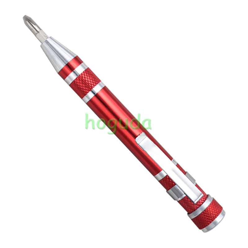 8 In 1 Screwdriver Multifunctional Portable Tools Magnetic Pocket Screwdriver Multifunctional Men Mini Tools Repair Tools for locksmith please choose color