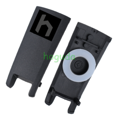 Peugeot 3 button remote key blank with HU83 blade