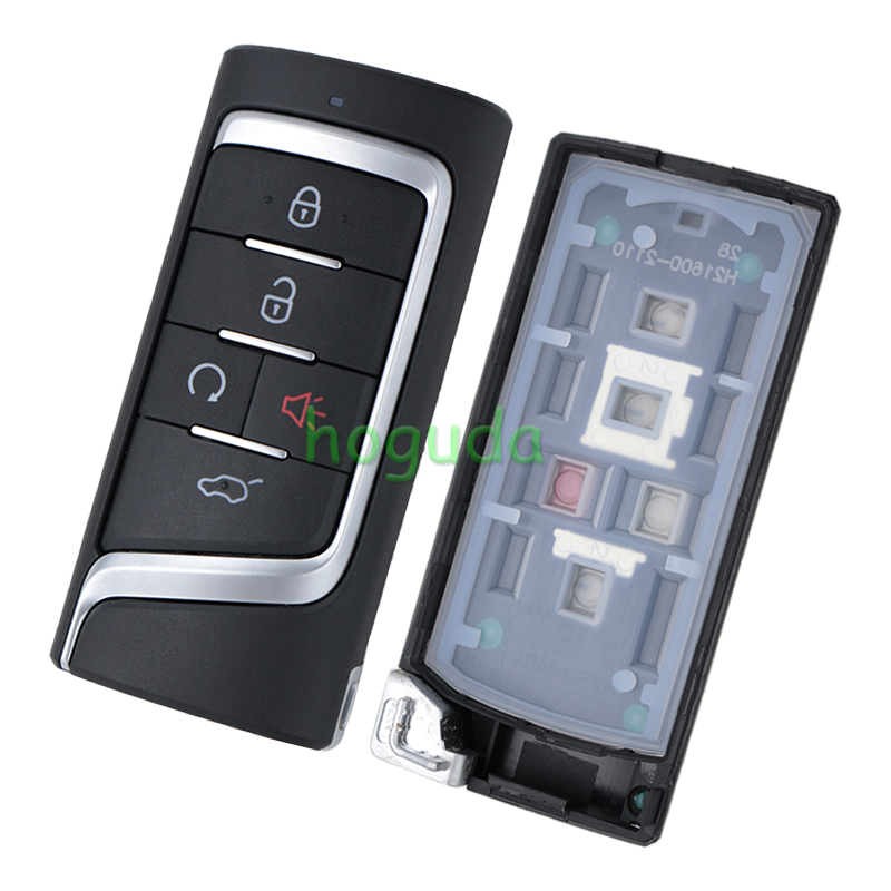 Trumpchi 5 button smart key shell