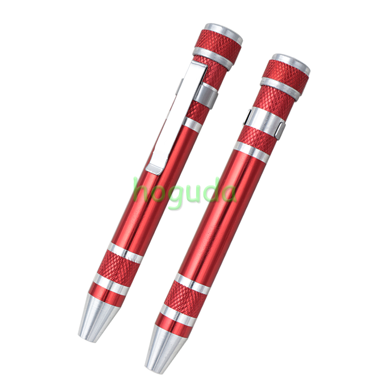 8 In 1 Screwdriver Multifunctional Portable Tools Magnetic Pocket Screwdriver Multifunctional Men Mini Tools Repair Tools for locksmith please choose color