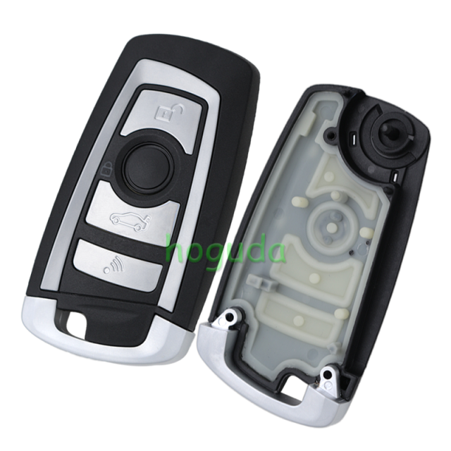 For BMW CAS2 system 4 button remote key with HU92 blade with PCF7946 Chip 433mhz