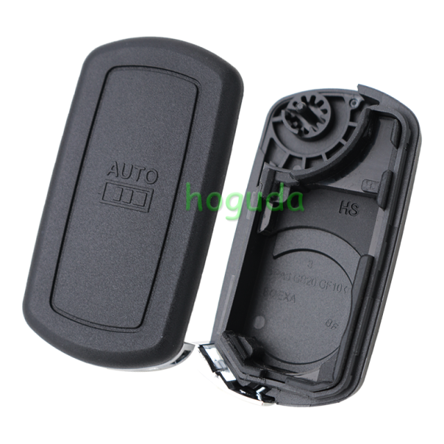 For Landrover 3 button  flip remote key blank with HU101 blade without logo