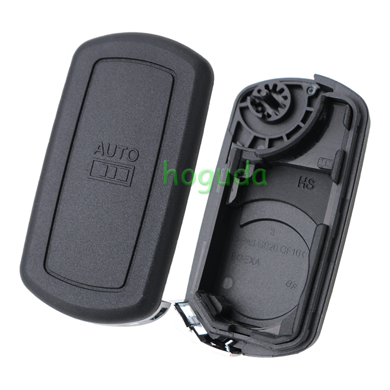For Landrover 3 button  flip remote key blank with HU101 blade without logo