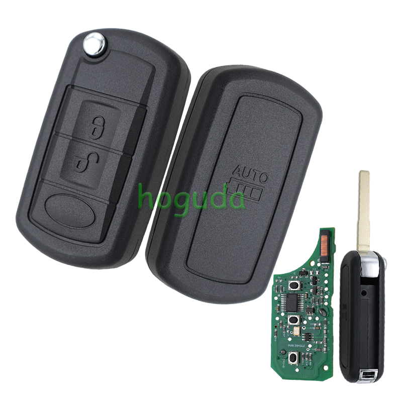 For Landrover 3 button remote key with 434mhz used for discovery III with 433MHZ with PCF7941 chip