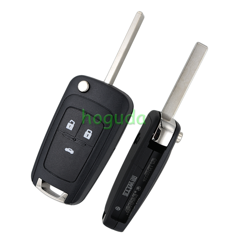 For Chevrolet 3 button remote key blank