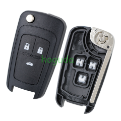 For Chevrolet 3 button remote key blank