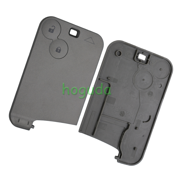 Renault Laguna 2 Button Remote Key  with ID46 PCF7947 Chip and 433MHZ (Without Logo) Genuine Part No: 7701209129/7701209122/7701209125/7701209130/285974219R