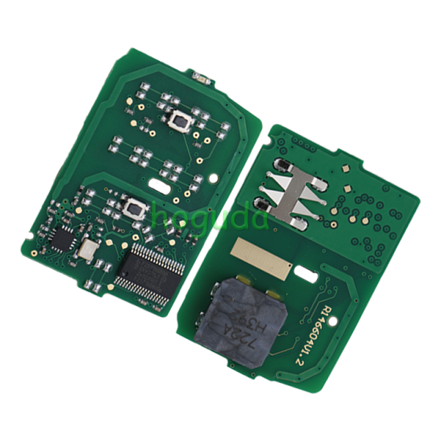 For Honda Vezel keyless smart 2 button remote key 433.92mhz chip: Hitag 3 F2951X0700