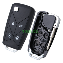Renault 4 button Truck Key shell