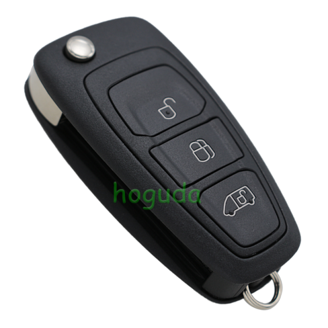For Original Ford 3 Button remote key with 433.92Mhz FSK ID63 80bit Chip  BK2T-15K601-AA/AB/AC A2C53435329