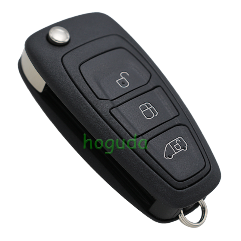 For Original Ford 3 Button remote key with 433.92Mhz FSK ID63 80bit Chip  BK2T-15K601-AA/AB/AC A2C53435329