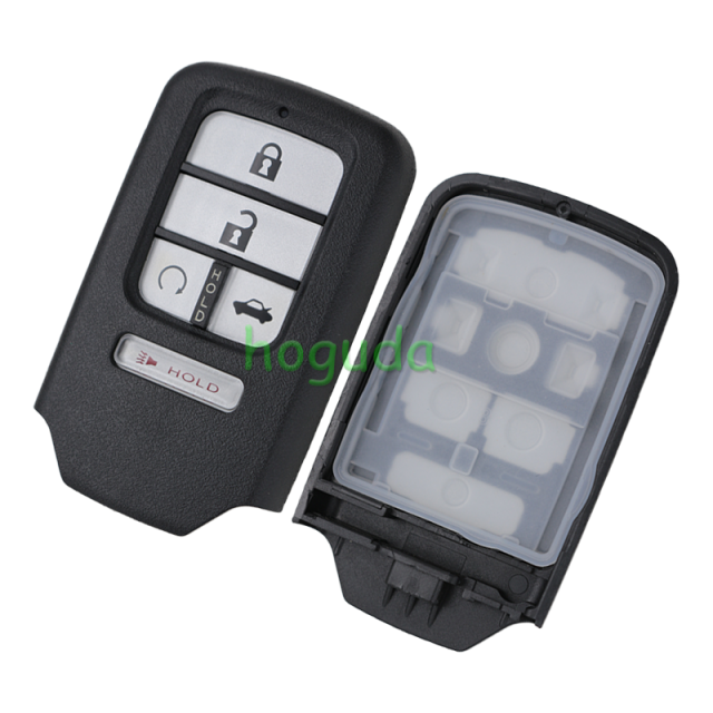 For Honda Civic 5 button  Smart Remote Key 433MHz ID47  FCCID: KR5V2X
