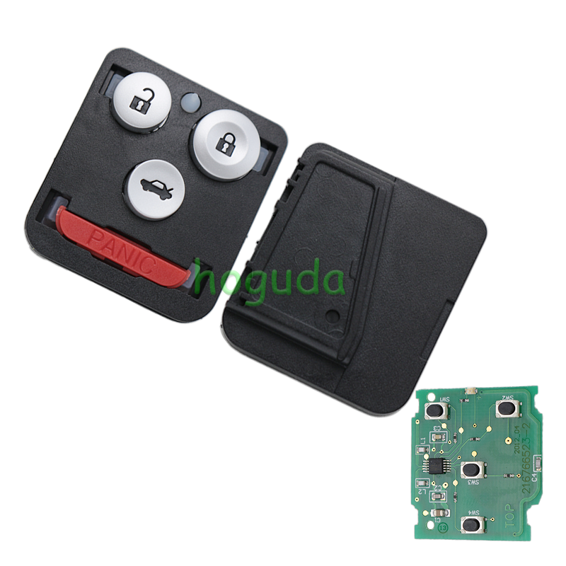 For Honda CRV 3 button remote contol with 313.8MHZ