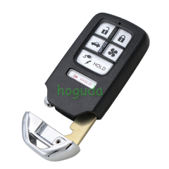 For Honda 6 button remote key with 433mhz with hitag3 ID47 chip FCC ID:KR5V2X