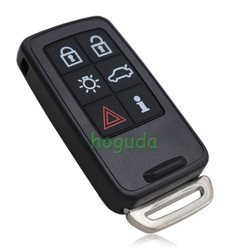 For Volvo smart keyless 6 button remote key with 868mhz, with PCF7945 chip used on Volvo S60,XC70,S80,XC90,XC60,V60 from 2008.