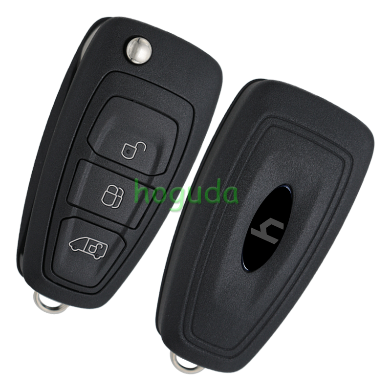 For Original Ford 3 Button remote key with 433.92Mhz FSK ID63 80bit Chip  BK2T-15K601-AA/AB/AC A2C53435329