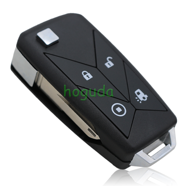 Renault 4 button Truck Key shell