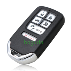 For Honda 6 button remote key with 433mhz with hitag3 ID47 chip FCC ID:KR5V2X
