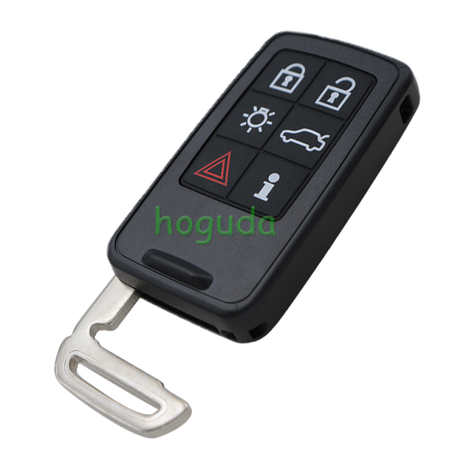 For Volvo smart keyless 6 button remote key with 868mhz, with PCF7945 chip used on Volvo S60,XC70,S80,XC90,XC60,V60 from 2008.