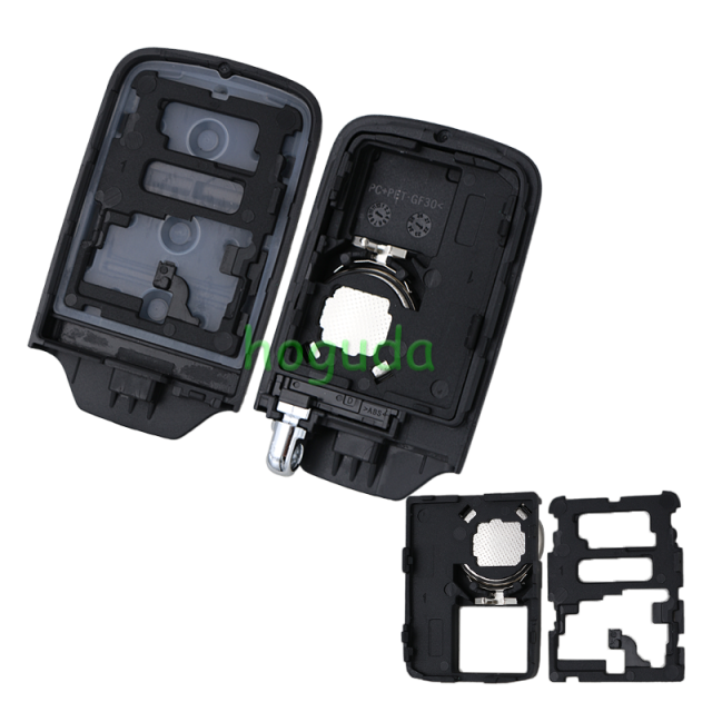 For Honda Vezel keyless smart 2 button remote key 433.92mhz chip: Hitag 3 F2951X0700