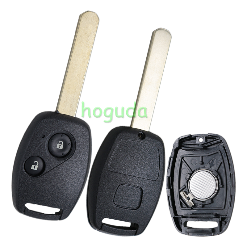 For Honda 2 button remote key with 433Mhz  ID46 chip FCCID:N5F-S0084A
