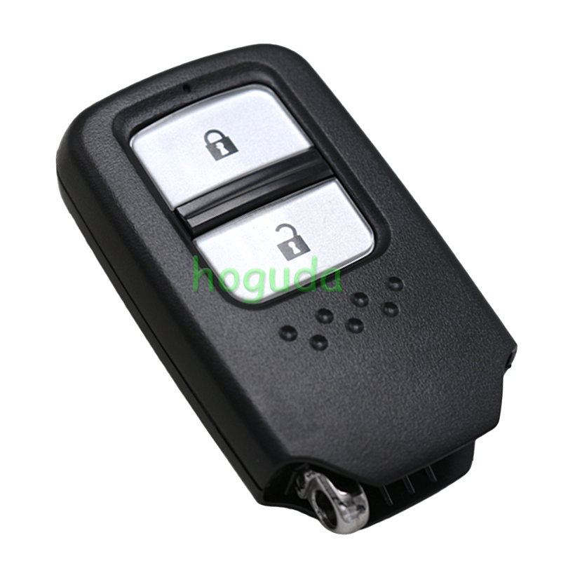 Original For  Honda 2 Button remote key with 313.8mhz  7214-T5C-J01 ，the rear cover is blue