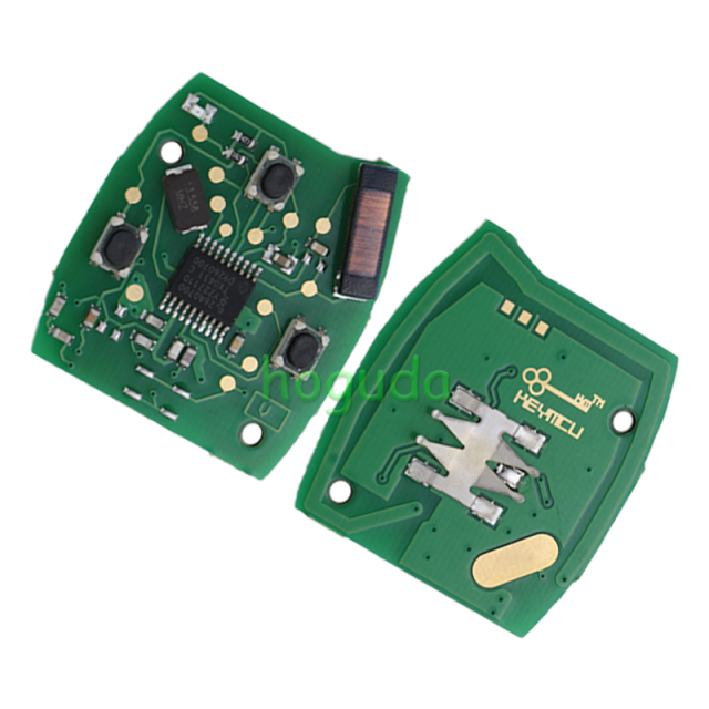 For Honda City 3 button remote with 433MHZ  with PCF7961 chip