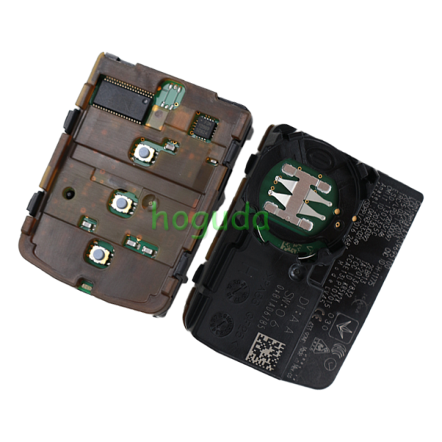 Original For Honda 3 button remote key with 433.92MHZ with 47 chip