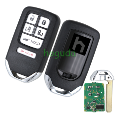 For Honda Odyssey  6 Button remote key 313.8MHz ID47 chip Fcc:KR5V1X For Odyssey 2014-2017