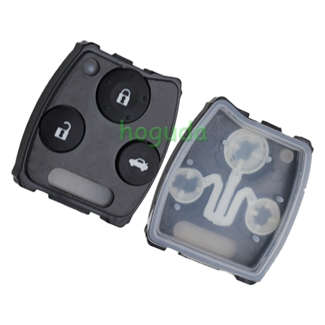 For Honda City 3 button remote with 433MHZ  with PCF7961 chip