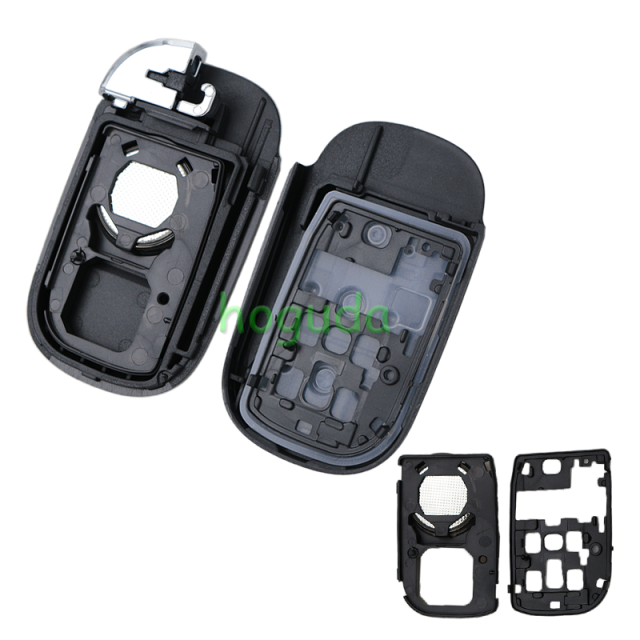 For Honda 2 button Smart Remote Car key with 433MHZ 4A Chip  FCC ID : KR5TP-4