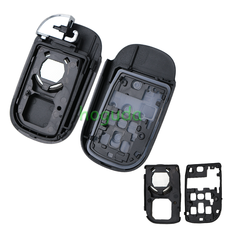 For Honda 2 button Smart Remote Car key with 433MHZ 4A Chip  FCC ID : KR5TP-4
