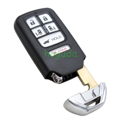For Honda Odyssey  6 Button remote key 313.8MHz ID47 chip Fcc:KR5V1X For Odyssey 2014-2017