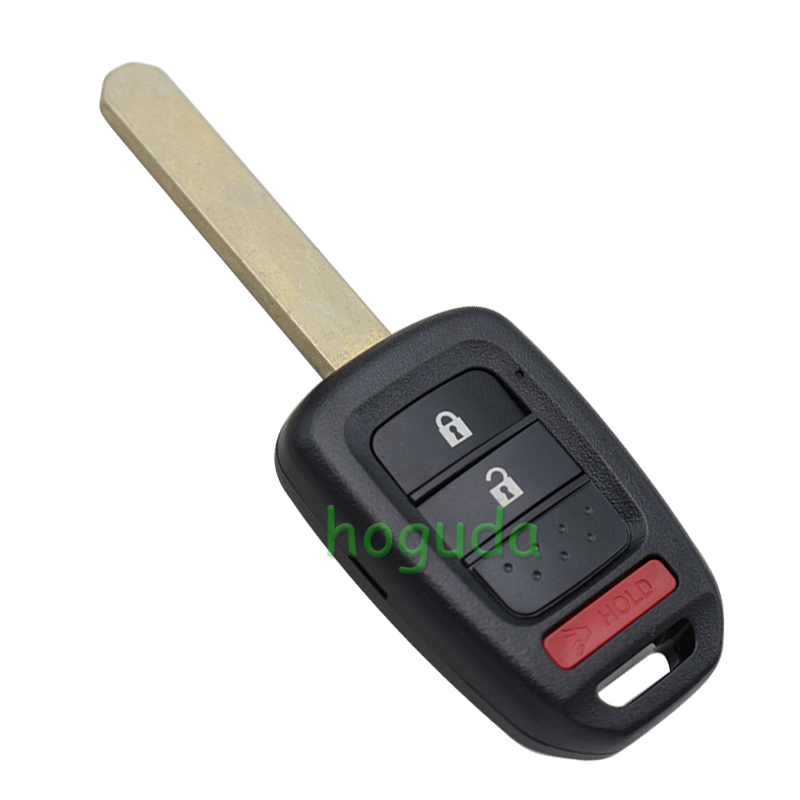 For Honda 2+1 button remote key with chip 47-7961XTT inside 434MHZ