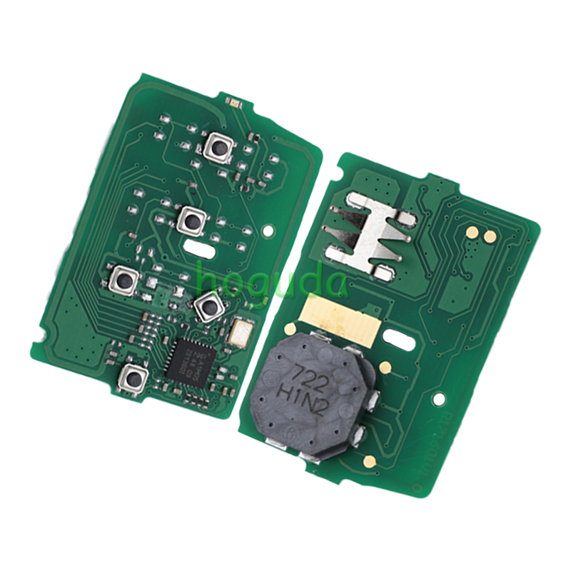 For Honda Accord 4+1 Button Smart Remote Car Key with 433Mhz 4A Chip FCC ID:  CWTWB1G0090